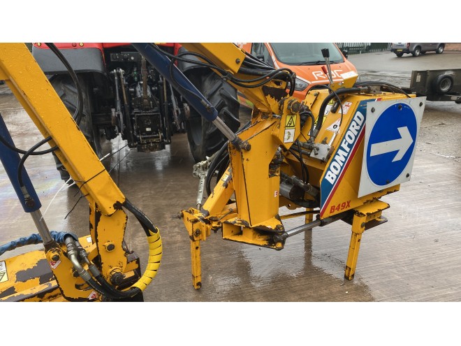 Bomford B49X Hedgecutter Cable control