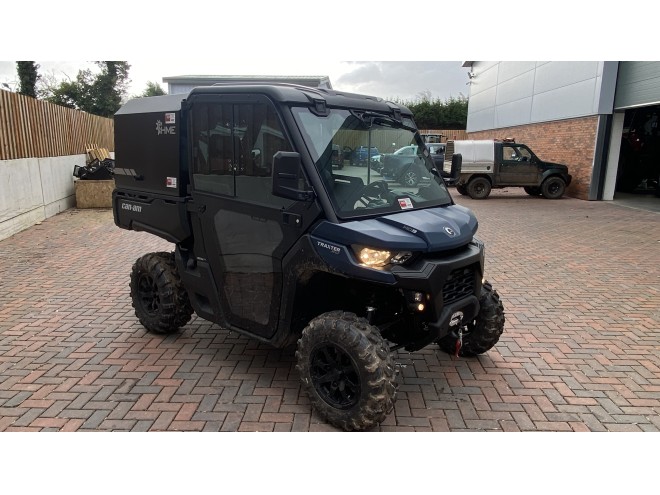 Can-Am SSV Traxter XU 64 HD9 BE ABS Dusty Navy Satin C/W HME Canopy