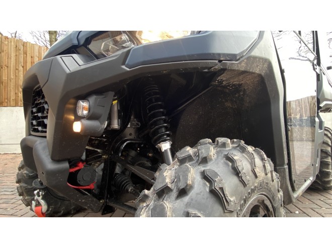 Can-Am SSV Traxter XU 64 HD9 BE ABS Dusty Navy Satin C/W HME Canopy