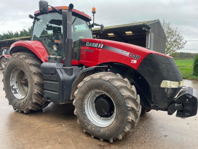 Case IH Magnum 340 50 Kph Cab And Front Axle Suspension Accuguide Ready SFL