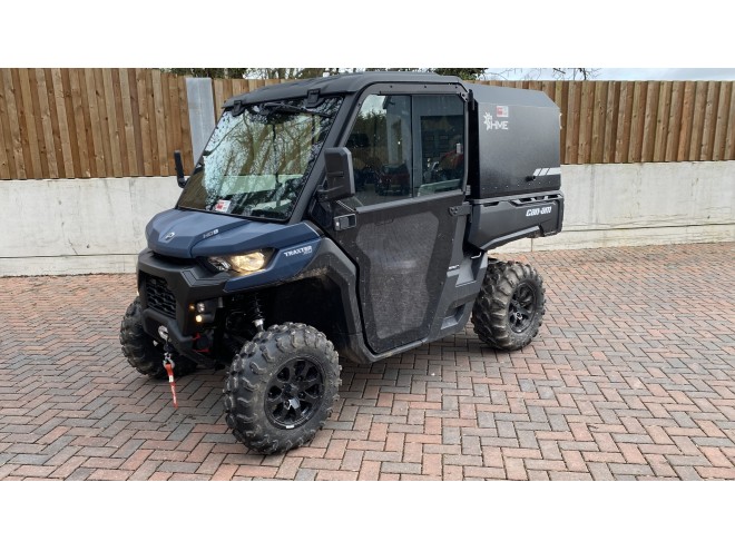 Can-Am SSV Traxter XU 64 HD9 BE ABS Dusty Navy Satin C/W HME Canopy