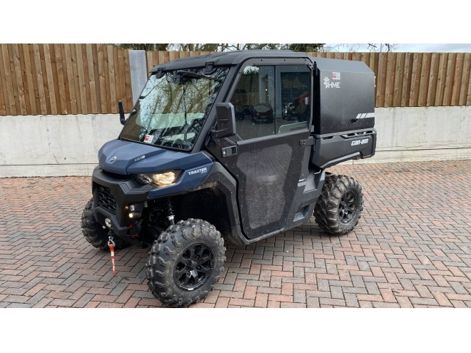 Can-Am SSV Traxter XU 64 HD9 BE ABS Dusty Navy Satin C/W HME Canopy