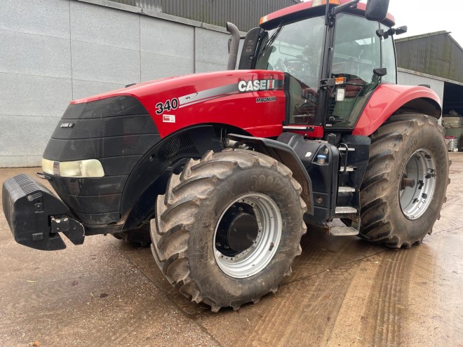 Case IH Magnum 340 50 Kph Cab And Front Axle Suspension Accuguide Ready SFL