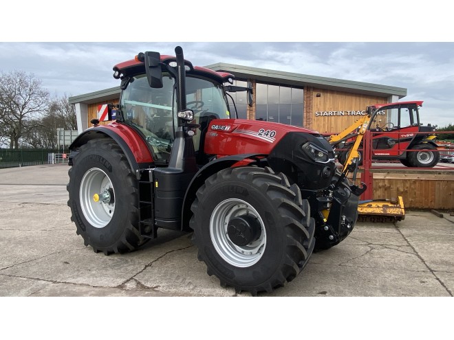 Case IH AFS Connect Demo Puma 240CVX Front Linkage Front PTO Accuguide Level 3 Complete