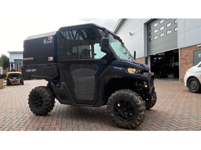 Can-Am SSV Traxter XU 64 HD9 BE ABS Dusty Navy Satin C/W HME Canopy