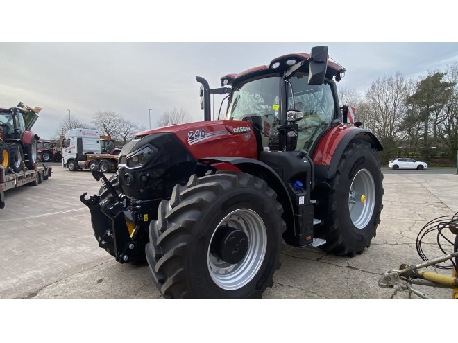 Case IH AFS Connect Demo Puma 240CVX Front Linkage Front PTO Accuguide Level 3 Complete