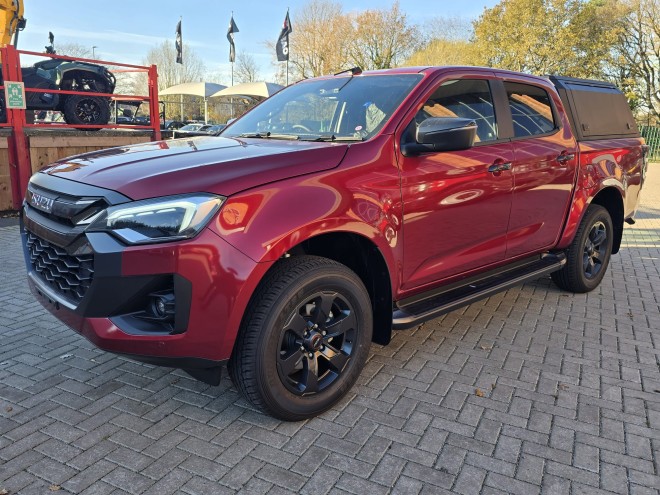 Isuzu D-Max V-Cross Commercial Automatic Spinel Red
