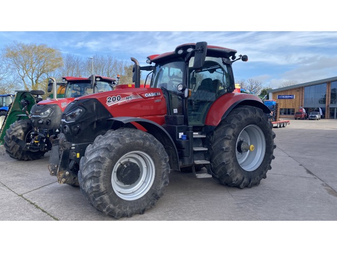 Case IH Puma 200 CVX C/W Front linkage Guidance ready