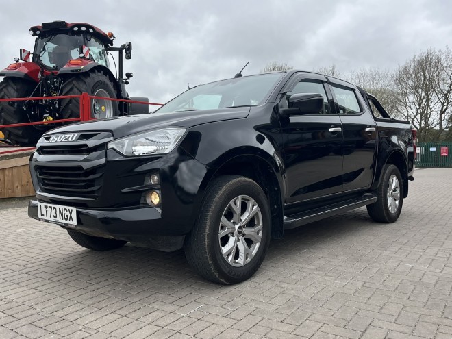 Isuzu D-max 1.9 DL20 Double Cab 4x4 Auto Onyx Black