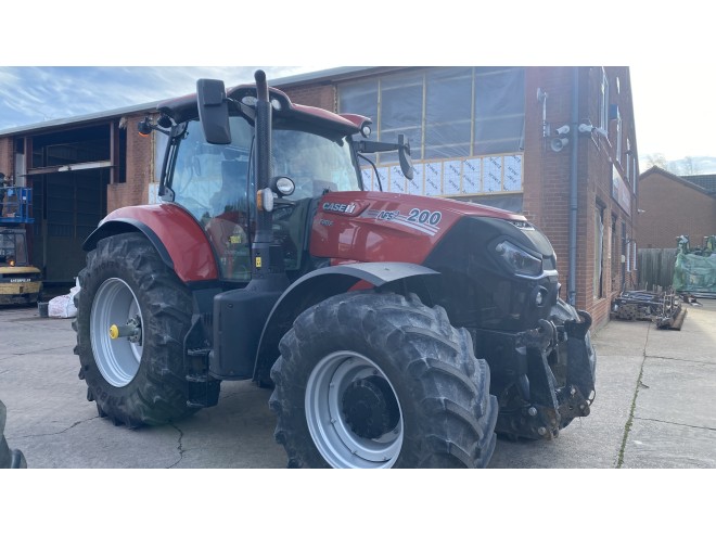 Case IH Puma 200 CVX C/W Front linkage Guidance ready