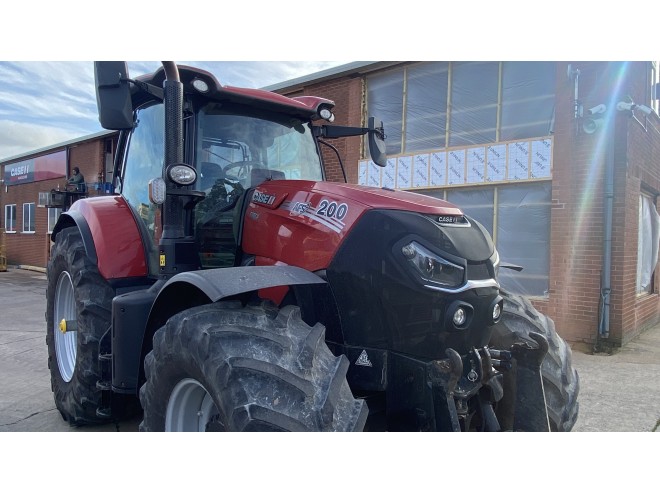 Case IH Puma 200 CVX C/W Front linkage Guidance ready