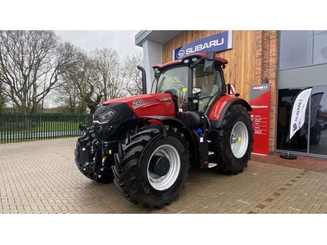Case IH AFS Connect Demo Puma 240CVX Front Linkage Front PTO Accuguide Level 3 Complete BDA Ref