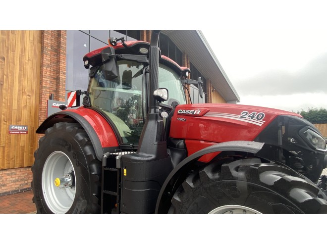 Case IH AFS Connect Demo Puma 240CVX Front Linkage Front PTO Accuguide Level 3 Complete BDA Ref