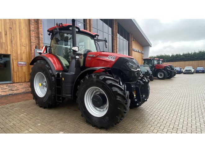 Case IH AFS Connect Demo Puma 240CVX Front Linkage Front PTO Accuguide Level 3 Complete BDA Ref