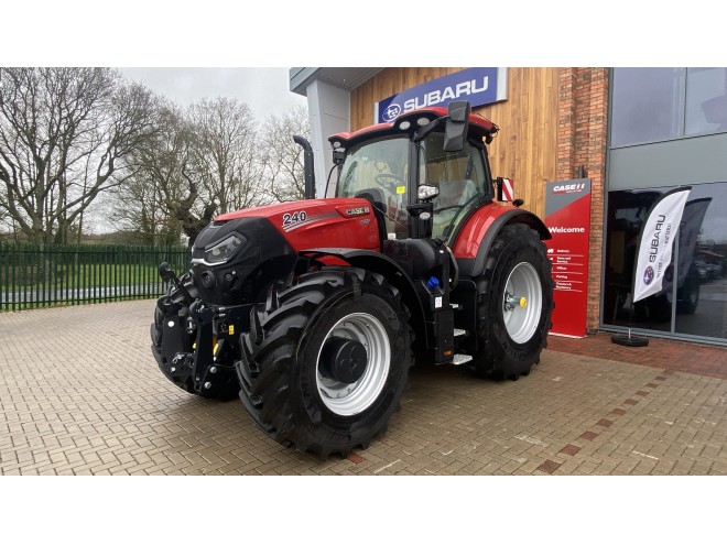 Case IH AFS Connect Demo Puma 240CVX Front Linkage Front PTO Accuguide Level 3 Complete BDA Ref