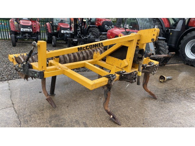 McConnel 5 Leg Shakaerator, New Clip On Points, Toothed Packer Roller