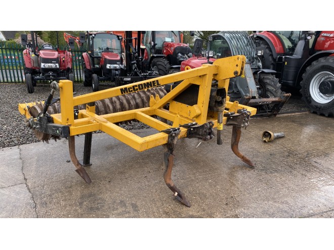 McConnel 5 Leg Shakaerator, New Clip On Points, Toothed Packer Roller