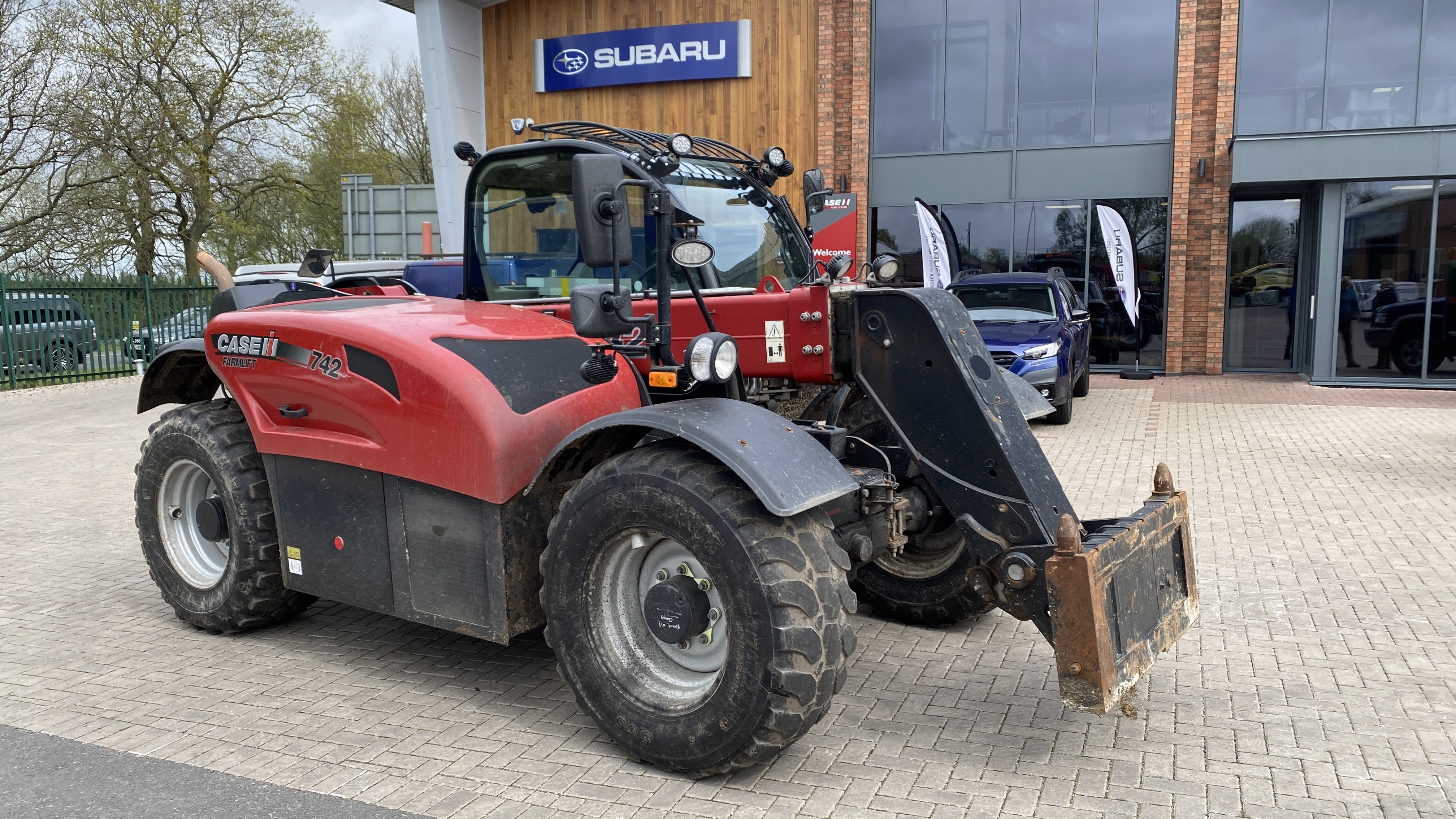 Used telehandler