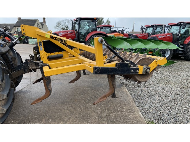 McConnel 5 Leg Shakaerator, New Clip On Points, Toothed Packer Roller