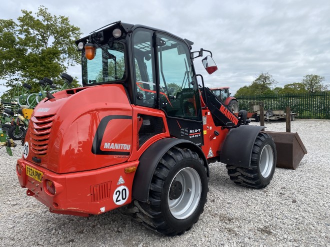 Manitou MLA-T 516-75 H telescopic articulated wheel loader
