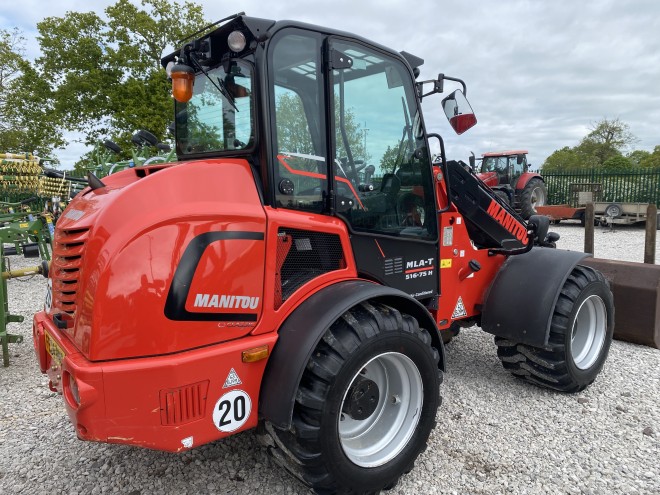 Manitou MLA-T 516-75 H telescopic articulated wheel loader