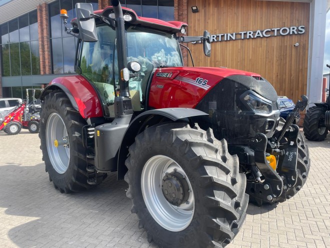 Case IH Puma 165 CVX Front Linkage Front PTO Accuguide Ready