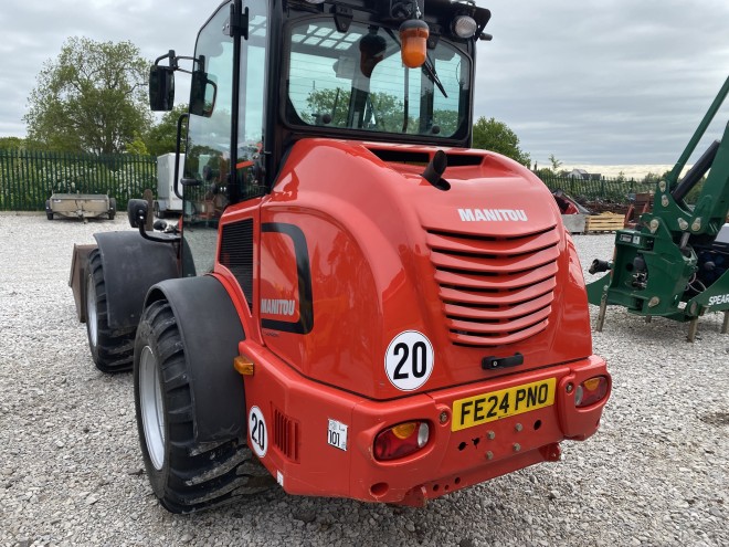 Manitou MLA-T 516-75 H telescopic articulated wheel loader