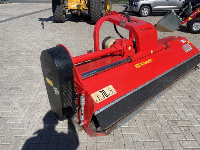 Dragone / Kilworth 2.8 meter JOGT3 280HS  Heavy Duty rear mounted flail Topper