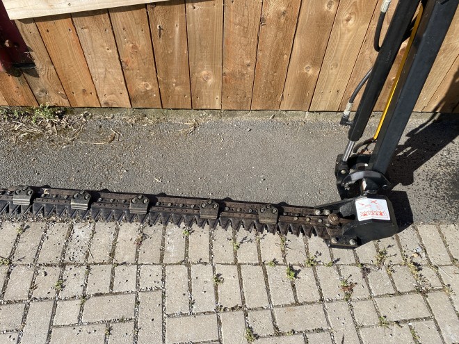 McConnel Swing trim Fingerbar hedgecutter