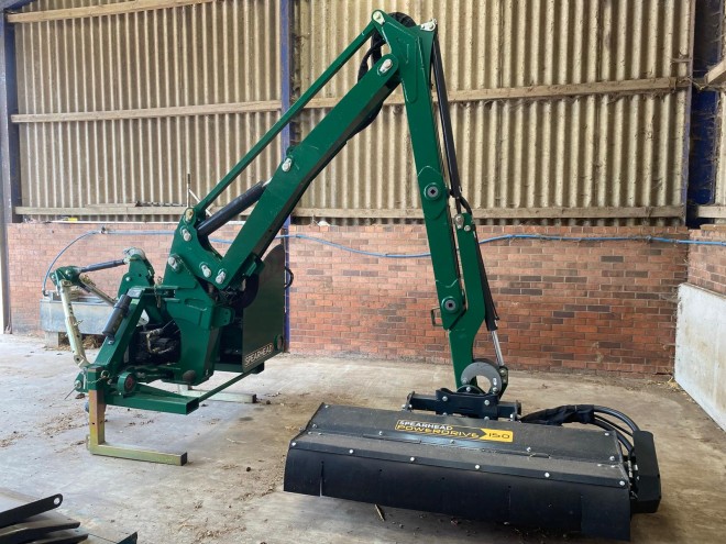 Spearhead Twiga T65 Classic comes with Mini Pilot Control Oil Cooler 1.5m Head Hydraulic Roller EX demo