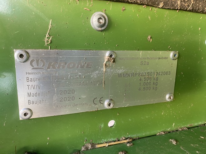 Krone Comprima V150XC Plus Round Baler