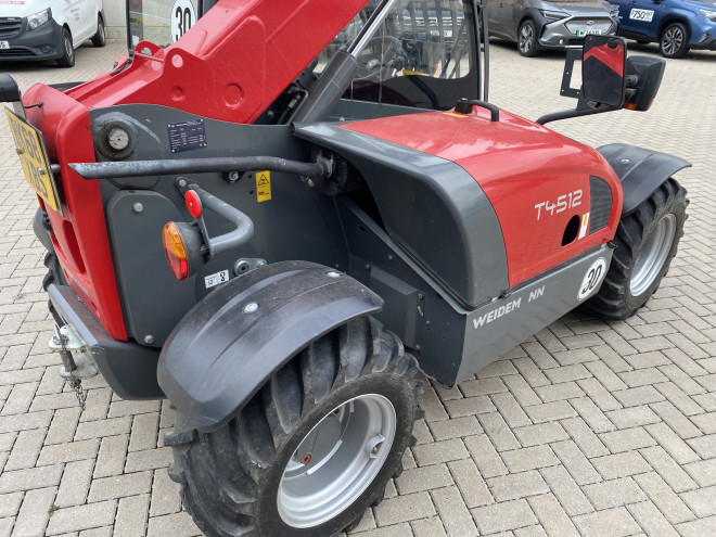 Weidemann 4512 C/W Euro Headstock and Pallet Tines