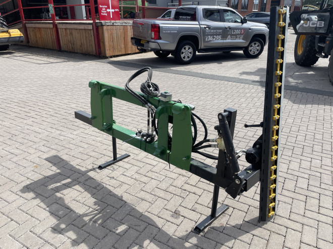 Kellfri Finger Bar loader mounted Hedge trimmer  27-HTFT-D JD Compact and Trima brackets