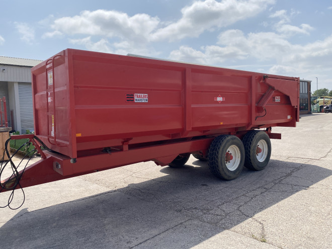 A S Marston Trailer 14 Ton C/W Hydrauic door