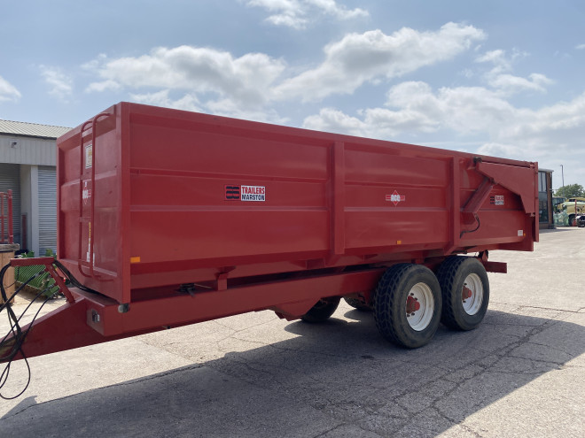 A S Marston Trailer 14 Ton C/W Hydrauic door