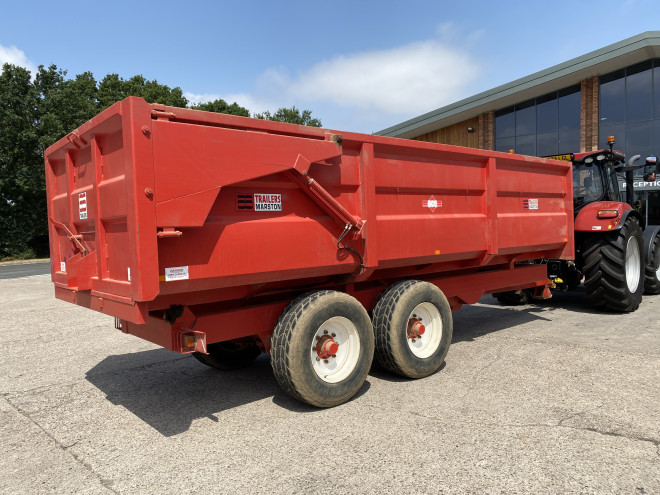 A S Marston Trailer 14 Ton C/W Hydrauic door