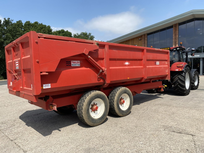 A S Marston Trailer 14 Ton C/W Hydrauic door