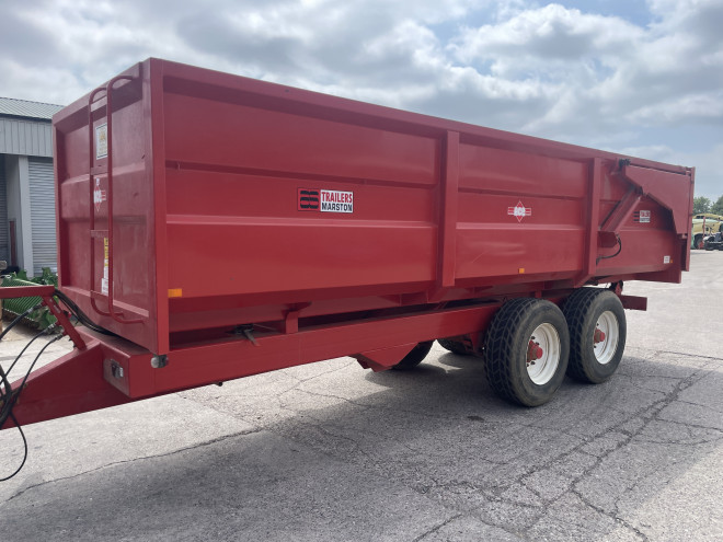 AS Marston 14 ton Grain Trailer with Hydraulic rear Door