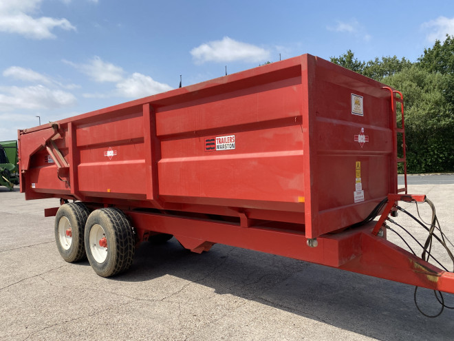 A S Marston Trailer 14 Ton C/W Hydrauic door