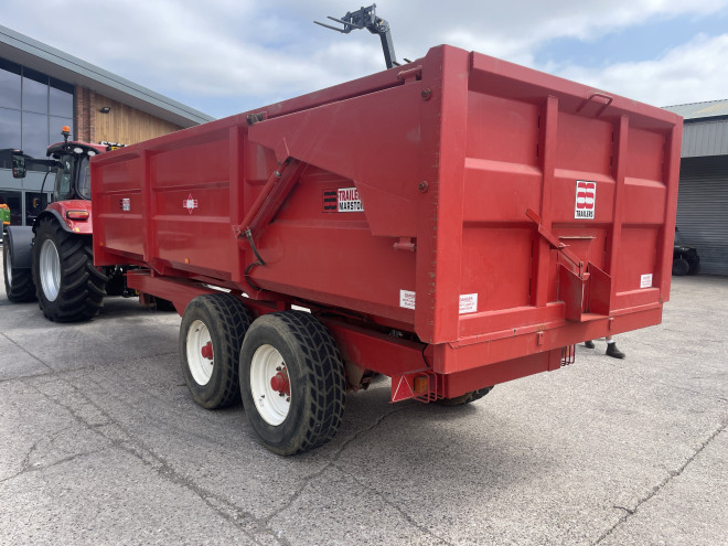 AS Marston 14 ton Grain Trailer with Hydraulic rear Door