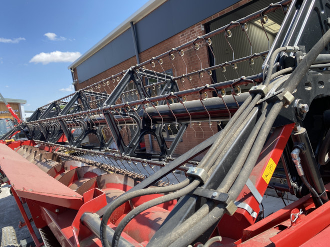Case IH Axial Flow 7240 C/W 25' Header C/W Techneat seeder