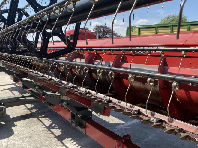 Case IH Axial Flow 7240 C/W 25' Header C/W Techneat seeder