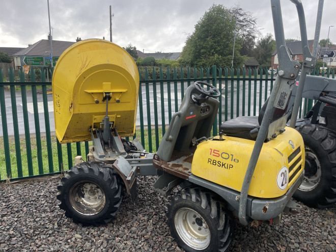 Wacker Neuson Dumper 1501s