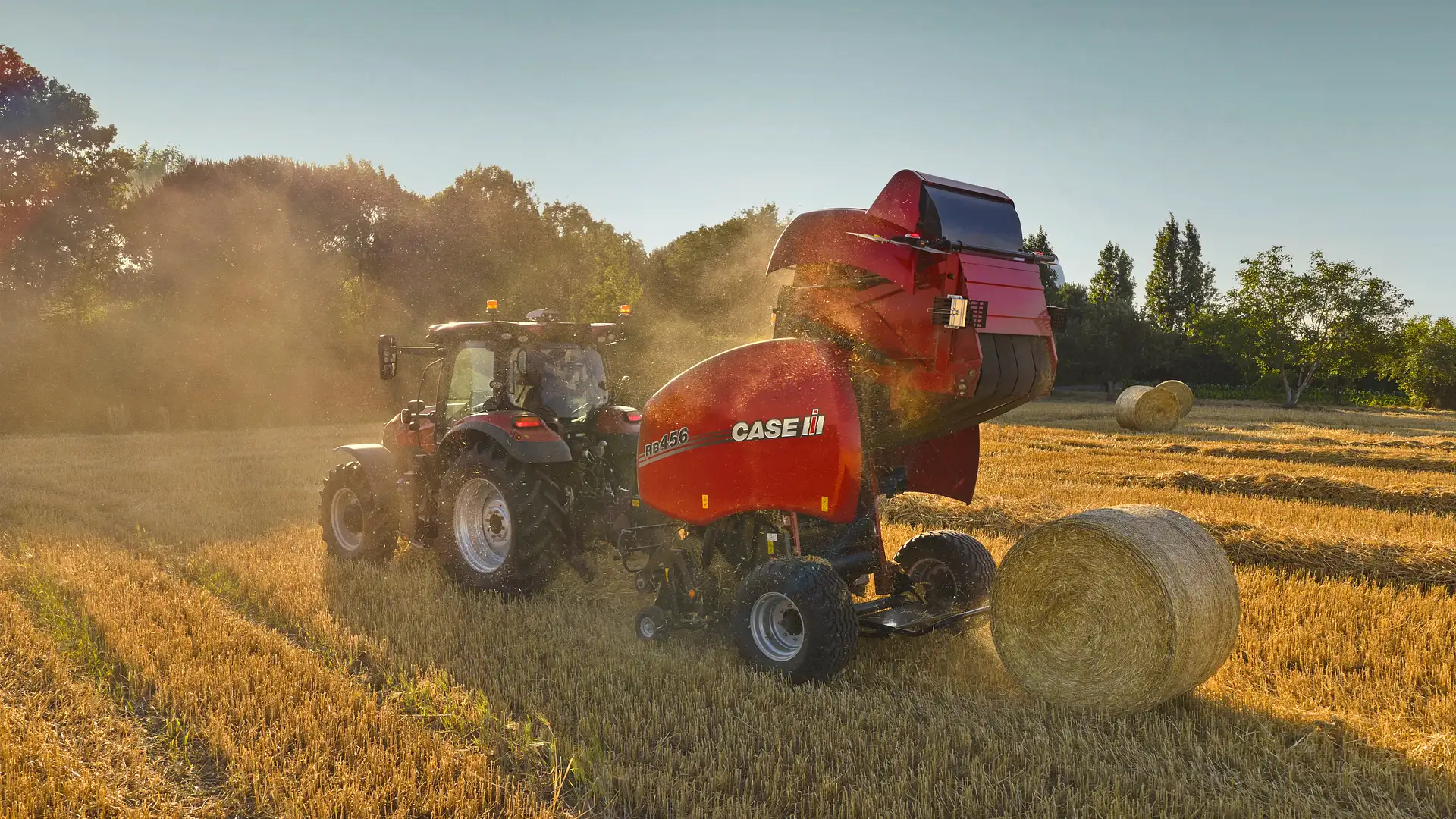 Round Balers RB 456/466 Series Variable Chamber