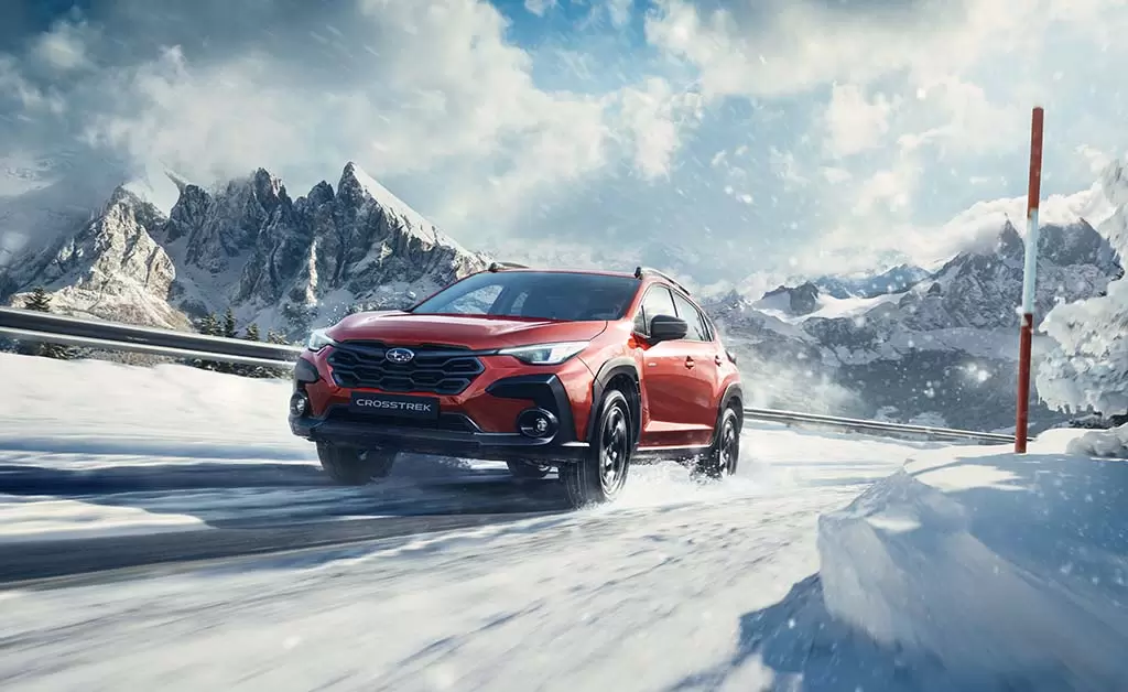 The Crosstrek's All-Wheel Capability for 
     All-Year-Round Confidence
